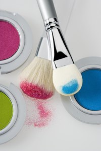 Cleaning brushes can prevent makeup build up.