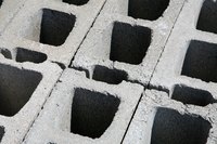 Filling your pier with mortar adds stability.