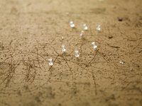 Refurbish, rather than replace, your cork board when it shows wear and tear.