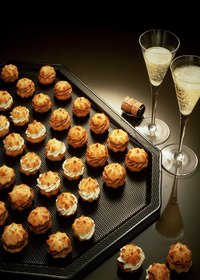 You can fill your profiteroles with any flavored cream or ice cream you prefer.
