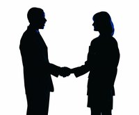 Silhouettes are featureless profiles of objects, similar to shadows.