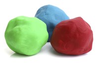 Add food coloring to your homemade play dough to make different colors.