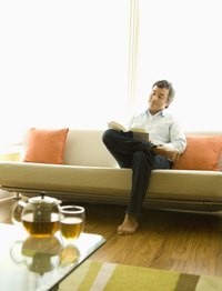 Click-clack furniture operates much like a folding lounge chair.
