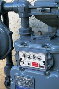 Gas meters are owned and maintained by the gas utility.