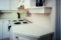 Plywood bases for countertops can vary in thickness.