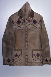 You can use gum tragacanth to stiffen soft nubuck.