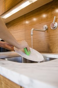 Replace that sponge with a scrubber that's economical and eco-friendly.