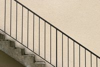 Both open and closed stairwells can be attractive.