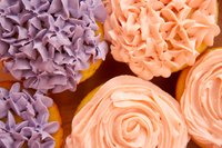 Impress your guests with an elegant cupcake display.