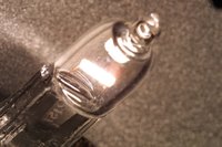 GY6.35 and G6.35 bases are typically used for small halogen bulbs.