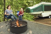 Traveling with a pop-up tent camper is a great way to see the country.
