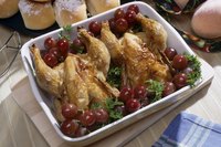 Cornish hens typically weigh between 1 and 2.5 pounds, though some are larger.
