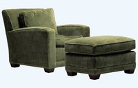 Ottomans should match the furniture they are paired with.