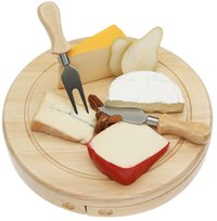 Serve Gouda with a selection of hard, soft and blue cheeses for a complete platter.