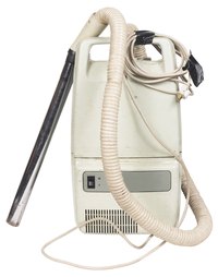 Several vacuum accessories and the cord have prongs.