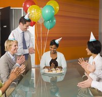 Celebrate the birth of the company's strategic plan with a party.
