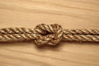 Square knots are a great look for women's coats and jackets.