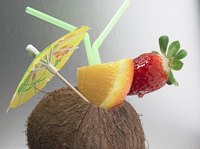 Serve tropical drinks in coconuts at your Gilligan's Island party.