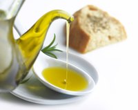 Bread with dipping oil is a flavorful and fancy way to start a meal.
