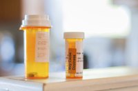 Prescription medicine bottles