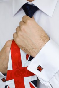 Your cuff links can match your tie, your tuxedo or your personality.