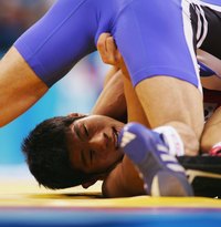 Olympic wrestlers are passionate about their sport.