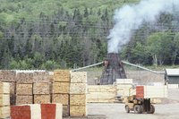 Lumber mill in Humboldt.