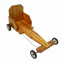 Build a simple wooden go kart using basic tools.