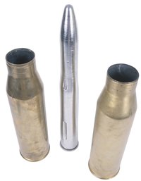 Used shell casings no longer contain a bullet.