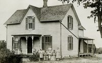 High gabled walls are sometimes susceptible to wind damage.