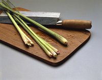 Lemongrass stalks are used in Asian cooking.