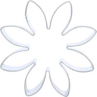 Use a simple shape to create leather flowers for beautiful accessories and accents.