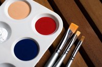 Mix up your bronze paint with artist's acrylics.