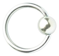 A ball-closure ring is simple and an effective closure in jewelry and is often used in body piercings.