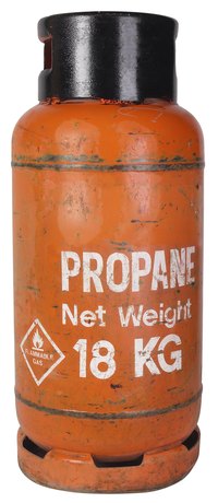 Propane has a strong chemical odor.