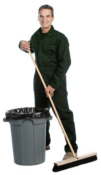 With some props and an easy outfit, you can dress like a janitor in no time.