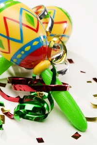 Maracas are festive and fun.