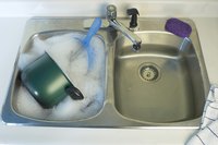 Kitchen sinks require a certain size drainpipe.