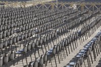 Up to 80,000 worshippers can follow Mass from St. Peter's Square.