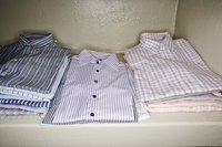 Regular dress shirts can be difficult to keep free of wrinkles.