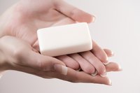 Carve a figure from a simple bar of soap.