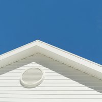 The pitch of a gable roof determines the length of its rafters.