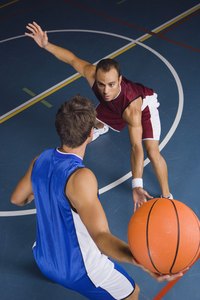 Include the markings found on a real court.