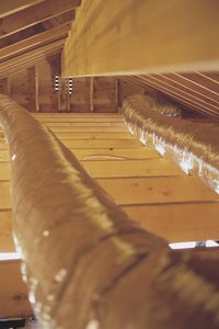 You need free, open space to run ducts through your home.
