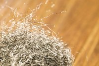 Replace metal dish scrubbers with homemade net scouring pads.