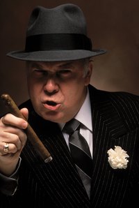 You don't need a gangster at your door for that "speakeasy" feel.