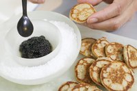 Caviar tastes better and lasts longer when chilled.