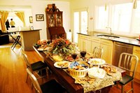 Decorate your September table in an autumn theme.