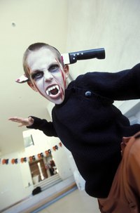 Complete your costume with some non-sticky fake blood.