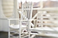 Rocking chairs last for years when covered properly.